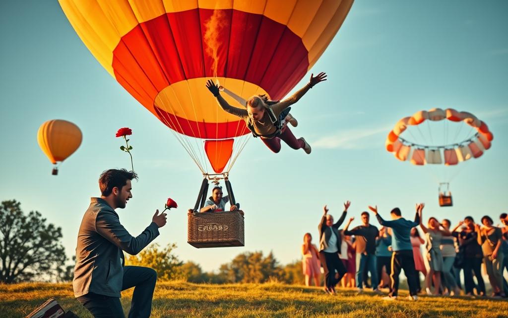 pedidos de casamento inusitados