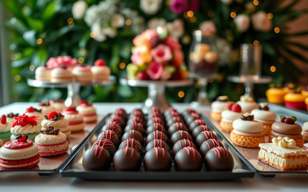 apresentação dos doces