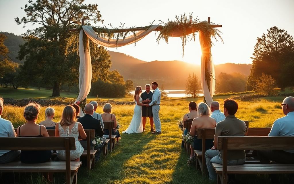 casamento boho na natureza