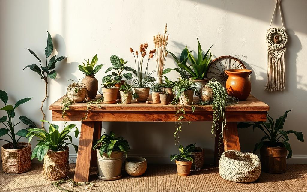 decoração sustentável