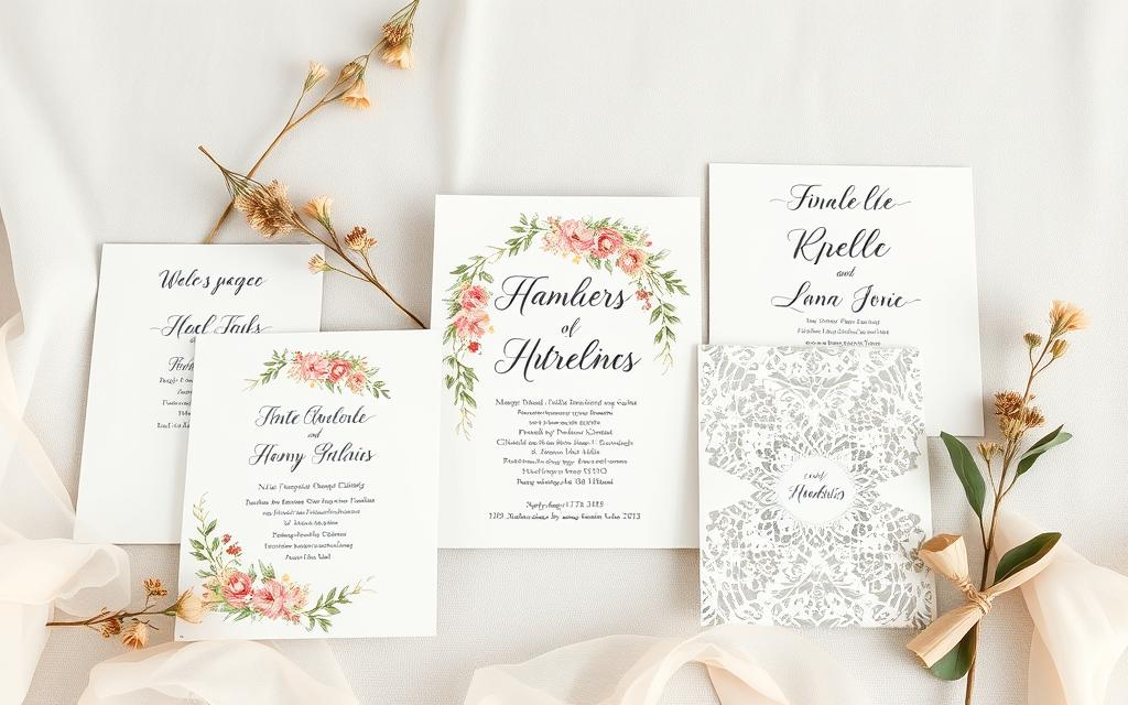 ideias criativas para convites de casamento