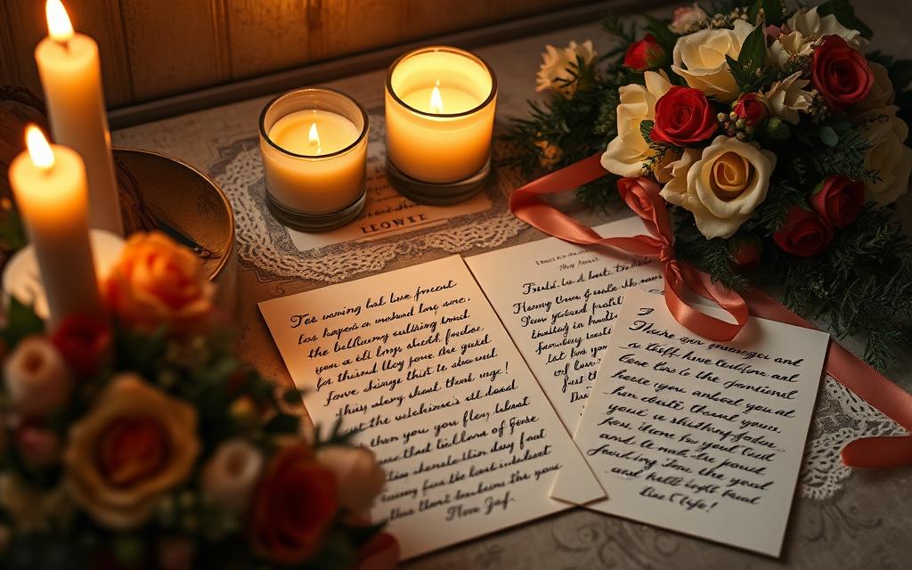 mensagens românticas para casamento