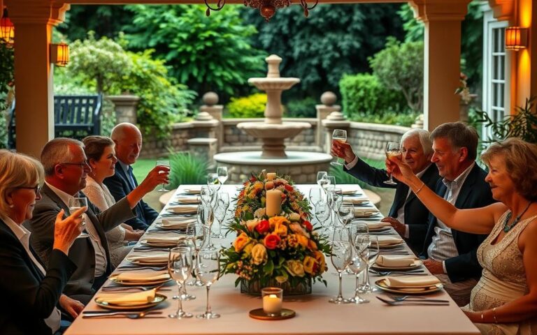 como organizar festa de bodas de ouro