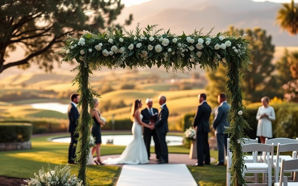 casamento econômico e charmoso