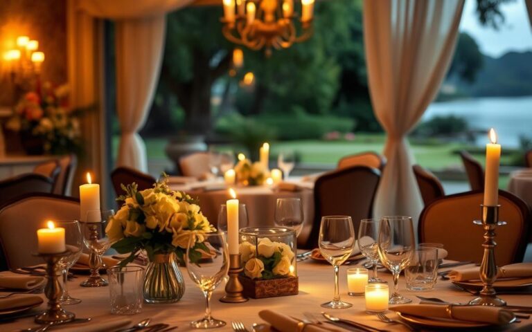 sugestões de jantar romântico para bodas