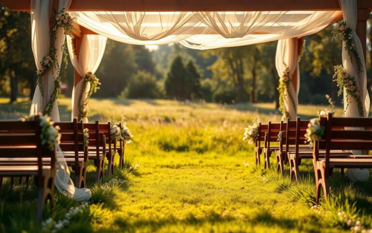 dicas para planejar casamento ao ar livre