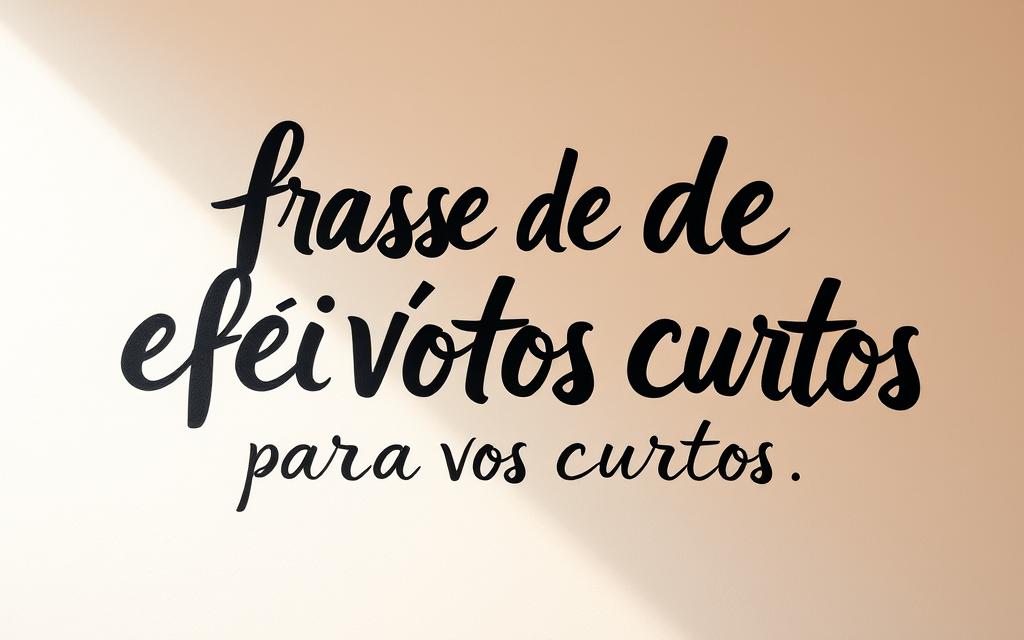 frases de efeito para votos curtos