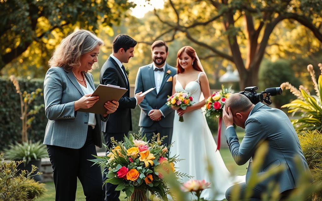 profissionais de casamento