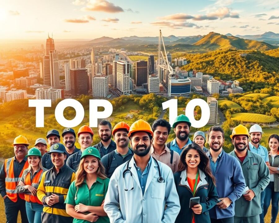 Quais são as 10 profissões mais importantes no Brasil?