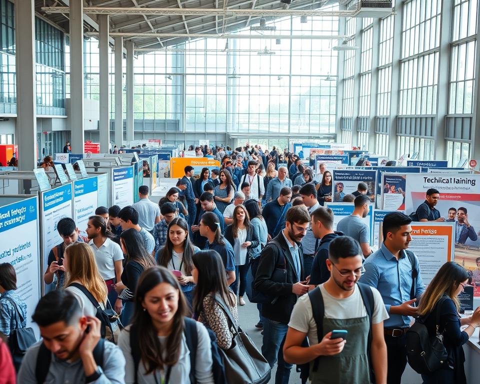 mercado de trabalho cursos técnicos