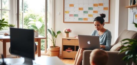 Como Organizar o Tempo com Filhos e Trabalho