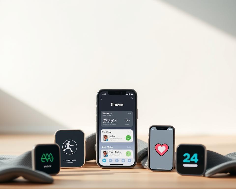funcionalidades apps de treino