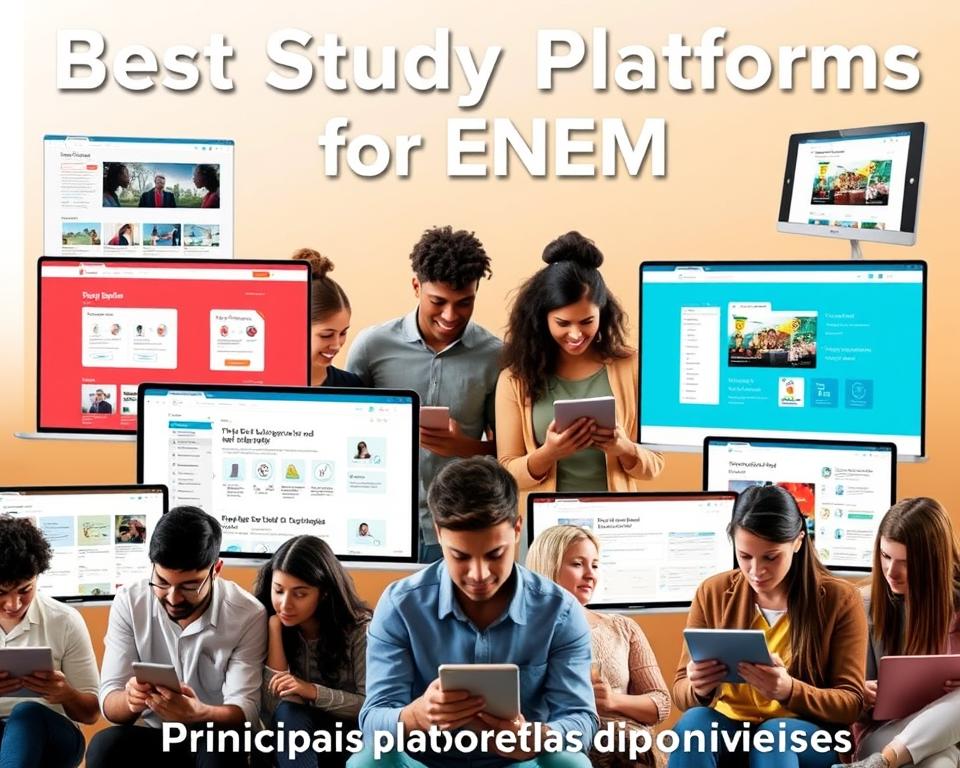 melhores plataformas para estudar para o ENEM