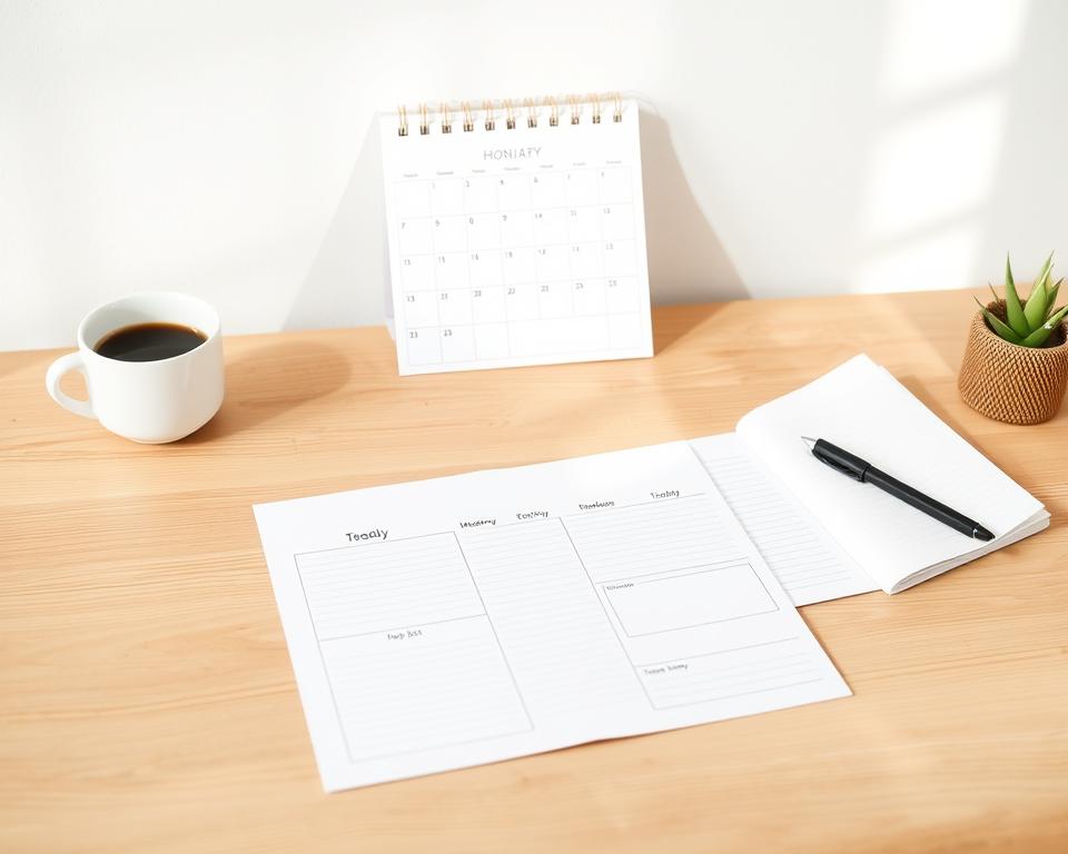 passo a passo para elaborar um plano semanal