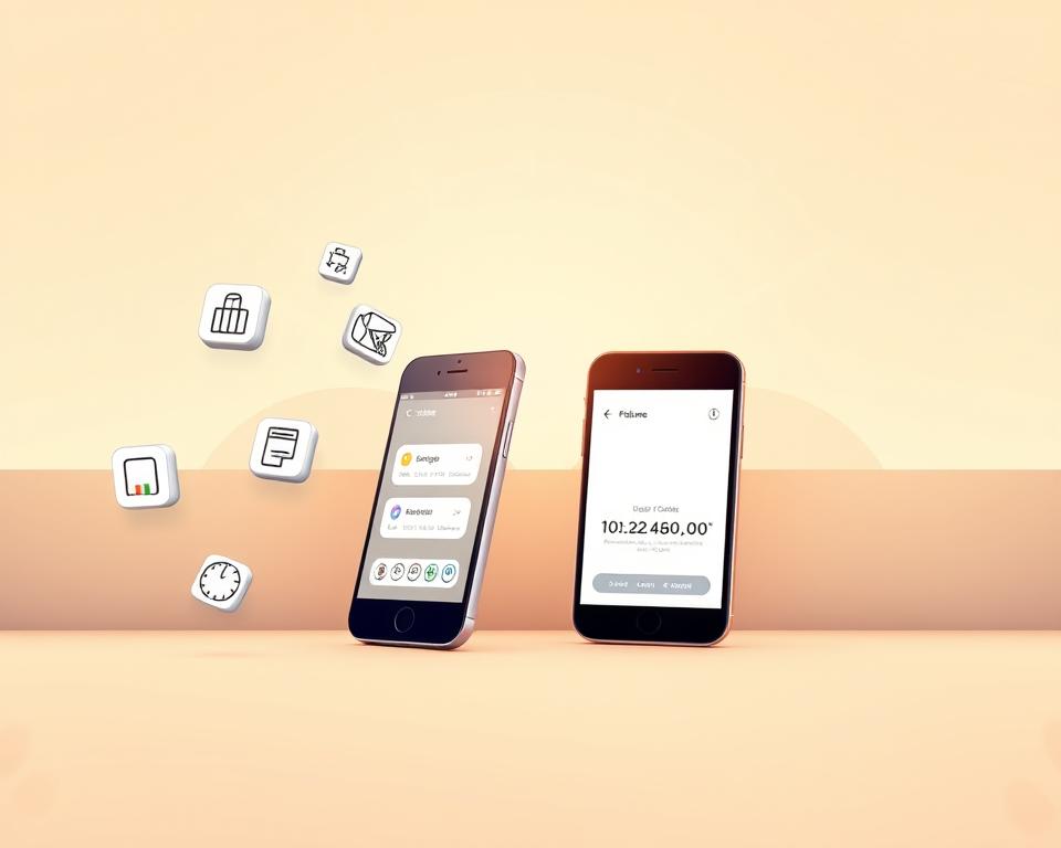 principais funcionalidades de apps financeiros