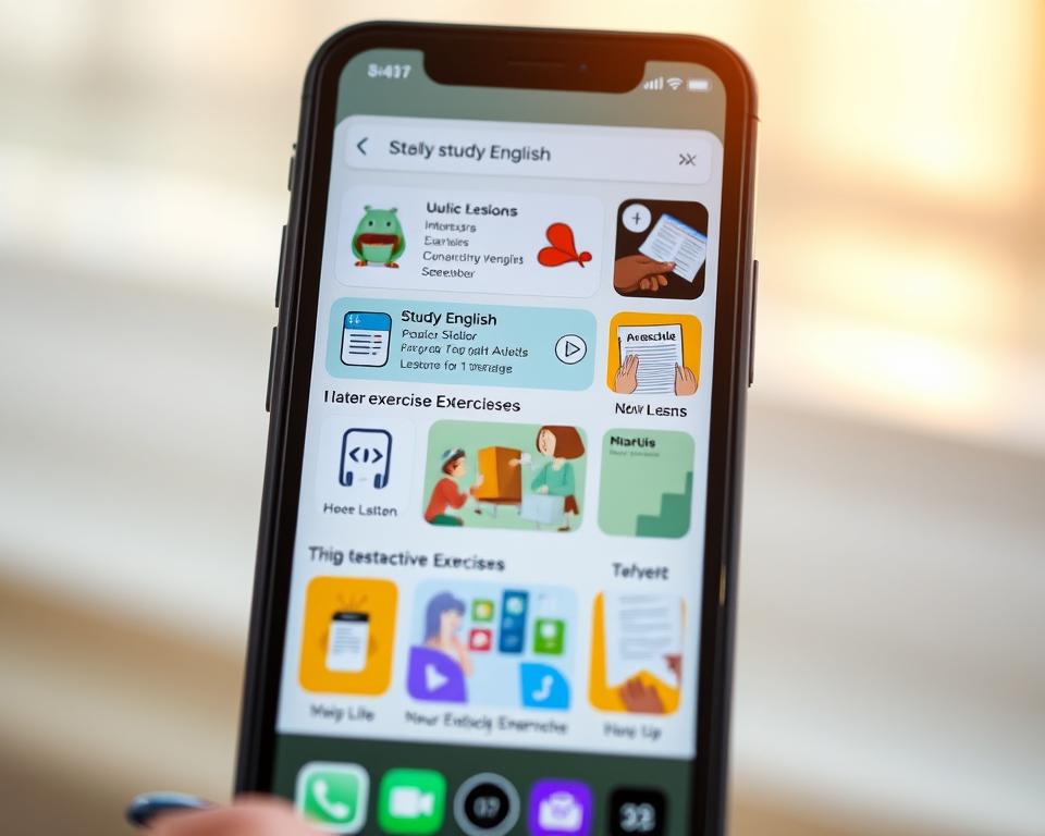 recursos para estudar inglês no celular